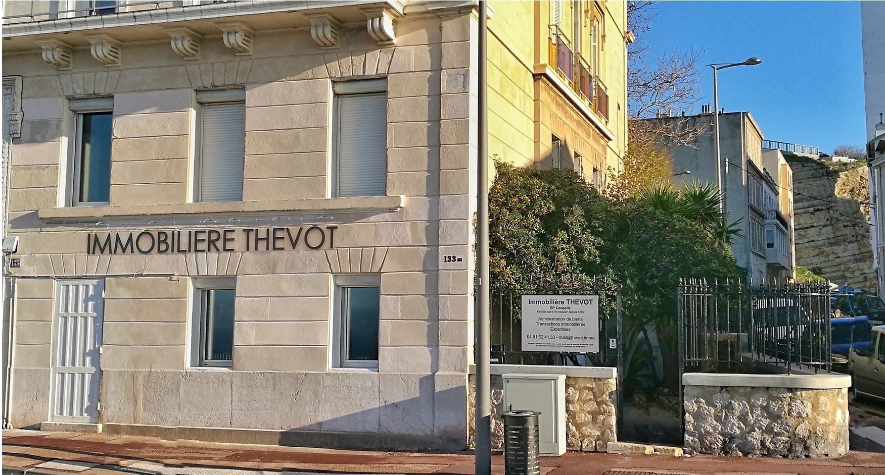 Agence immobilière Thevot 13007 Marseille